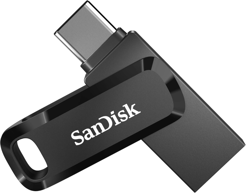 SANDISK 128GB Ultra Dual Drive Go USB Type-C Flash Drive, Black -SDDDC3-128G-GAM46​