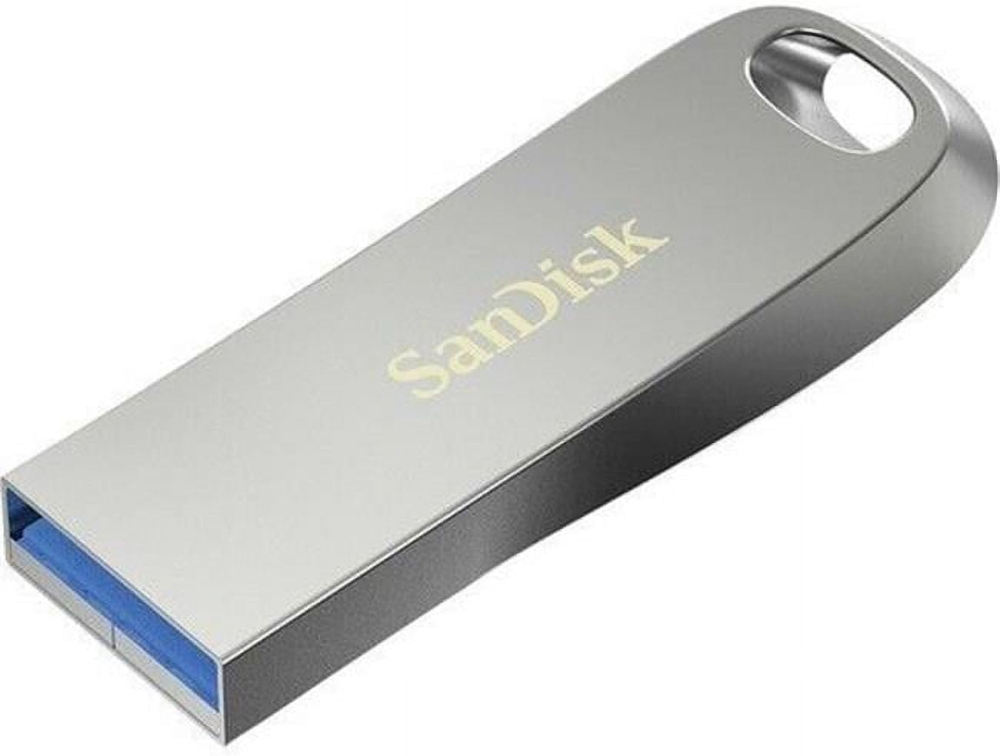 SanDisk 128GB Ultra Luxe USB 3.1 Gen 1 Flash Drive - SDCZ74-128G-G46, Black