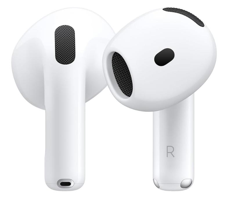Apple AirPods 4 Wireless Earbuds, Bluetooth Headphones, with Active Noise Cancellation